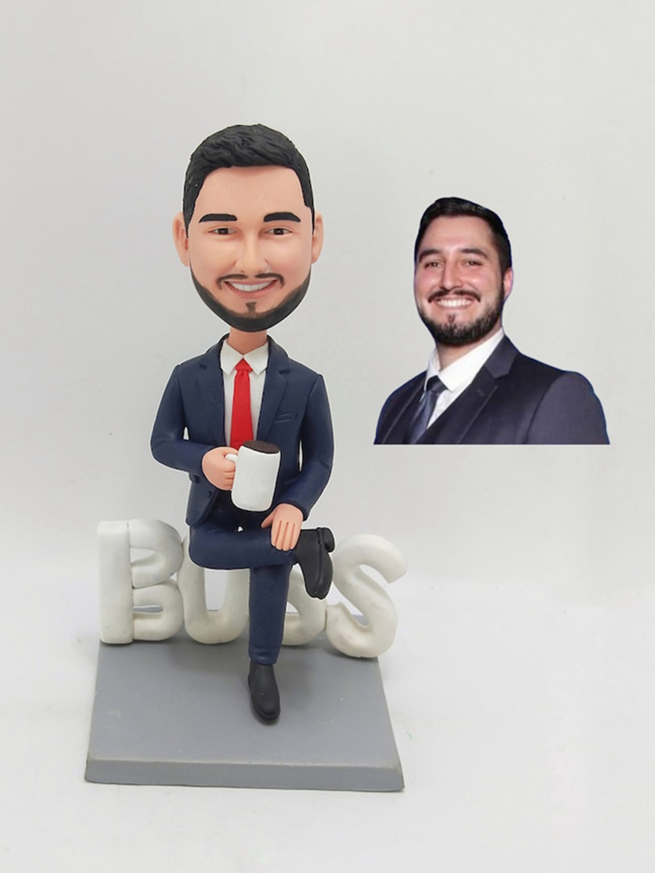 Personalized Fisherman Bobblehead, Exclusive Souvenir/Prize for Nature Enthusiasts